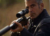 George Clooney in THE AMERICAN movie